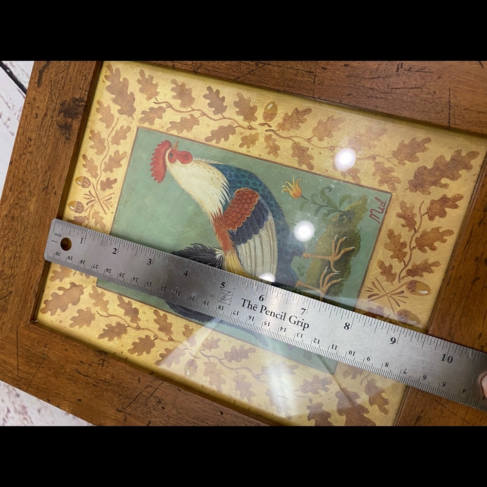Rooster Framed Print - Picture 6 of 6
